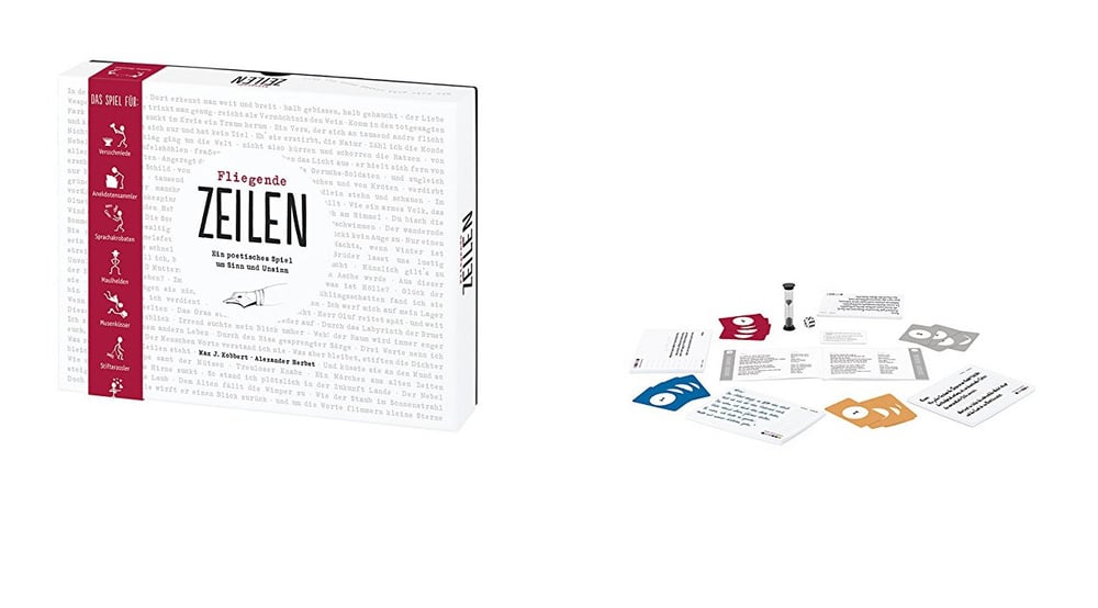 Fliegende Zeilen Verpackungsdesign