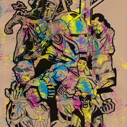 Marvel Superheroes (Poster Composition) artful colors