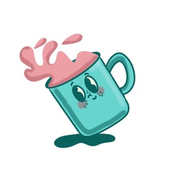 Retro Coffee – Digitale Illustration