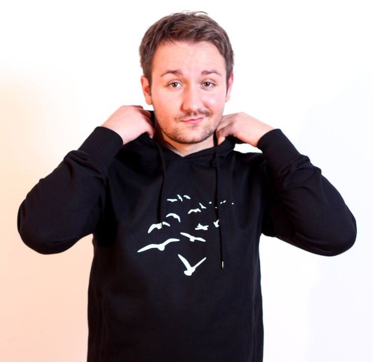 Design „Luftraum“ auf Hoodie