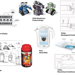 Verschiedene Produkt Designs