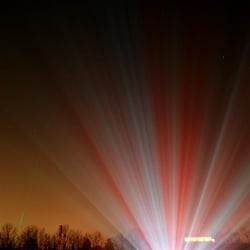 Lichtprojektion beim Festival of Lights