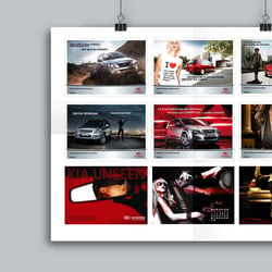 Kia Motors Print Ad´s & Kalender
