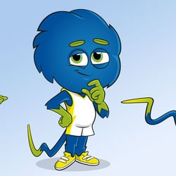 Illustration „Wusel“ – Maskottchen der Meißener Stadtwerke GmbH