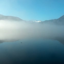 morgenstimmung am see
