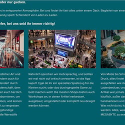 Text für Megabyte-Seite