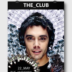 poster for club “THE CLUB”