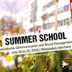 Plakat für die Summer School der HSRM