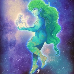 Gaia & The Moon