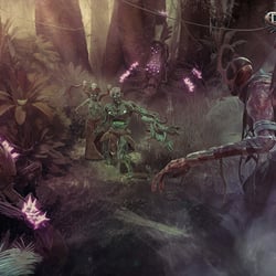 Illustration für das „Dark Age“ Tabletop Spiel von CMON