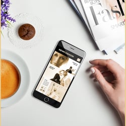 NEWFASHION Webdesign iPhone MAINYOULA.DESIGN