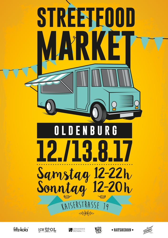 Streetfood Festival Plakat