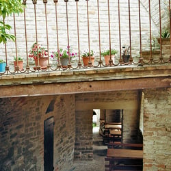 Brücke und Gang