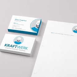 Geschäftsausstattung Kraftwerk+ (Logoentwicklung etc.)