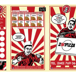 Speisekarte – Vorderseite