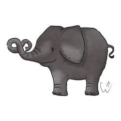 Charakterdesign: Elefant