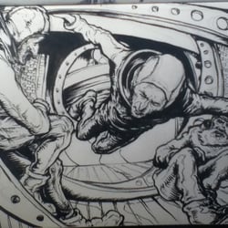stuck on station sketch