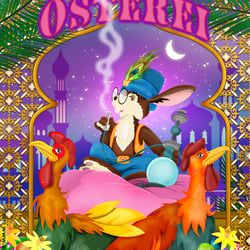 Illustration „1001 Osterei“ / Cover
