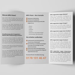 MPU Point – Flyer (Innenteil)