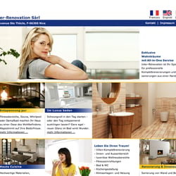 inter renovation. static html.