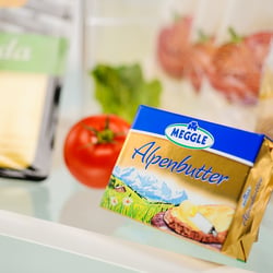 Butter-Verpackung für die prepacgroup