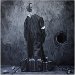 „Shoa“  Acryl/Leinwand, 60×60 cm