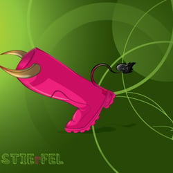 EIN STIErFEL – Vektorgrafik