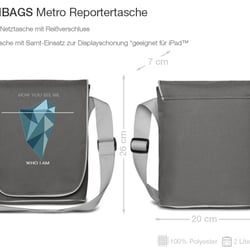 Reportertaschen iPad Taschen
