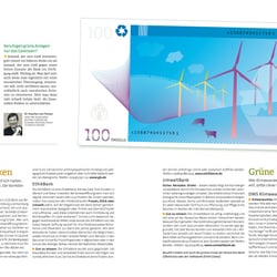 Layout und Illustrationen für healthy living