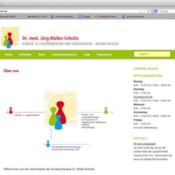 Kinderarztpraxis//CMS//WordPress