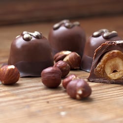 Nusskuss-Praline