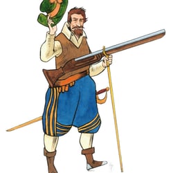 Stadtgeschichte Esslingen – Musketier