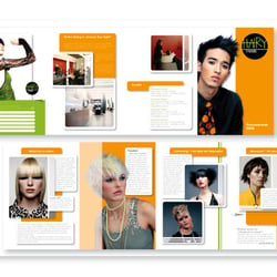 Hairytrends // Folder Schulprojekt mmbbs