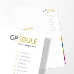 GP Joule – Geschäftsausstattung