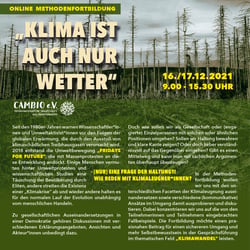 Flyer „Klima ist auch nur Wetter“ _2021