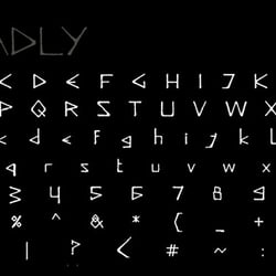 Deadly Typeface