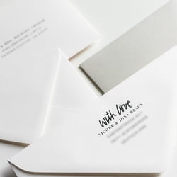Briefumschlag Design & Druck