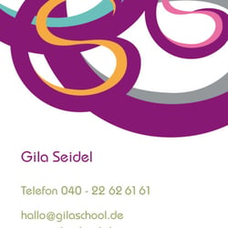 GilaSchool Visitenkarte Rückseite