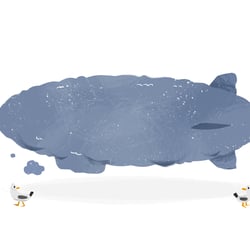 Illustration Wolkenzeppelin