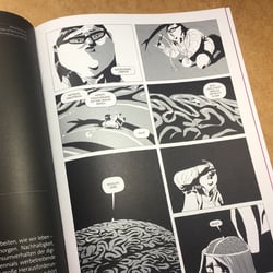 Comic für das TWELVE Magazin, Thema: New Work – Innenseite