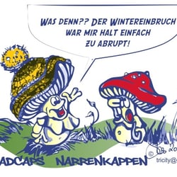 Madcaps – Cartoon/Greeting Card Series; Madcaps – Narrenkappen:  Motiv-/Kartenserie