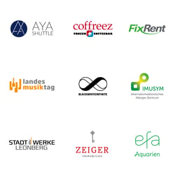 Logo Design, verschiedenen Signets und Logos