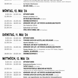 20. Kinder- und Jugendtheatertreffen NRW 2004