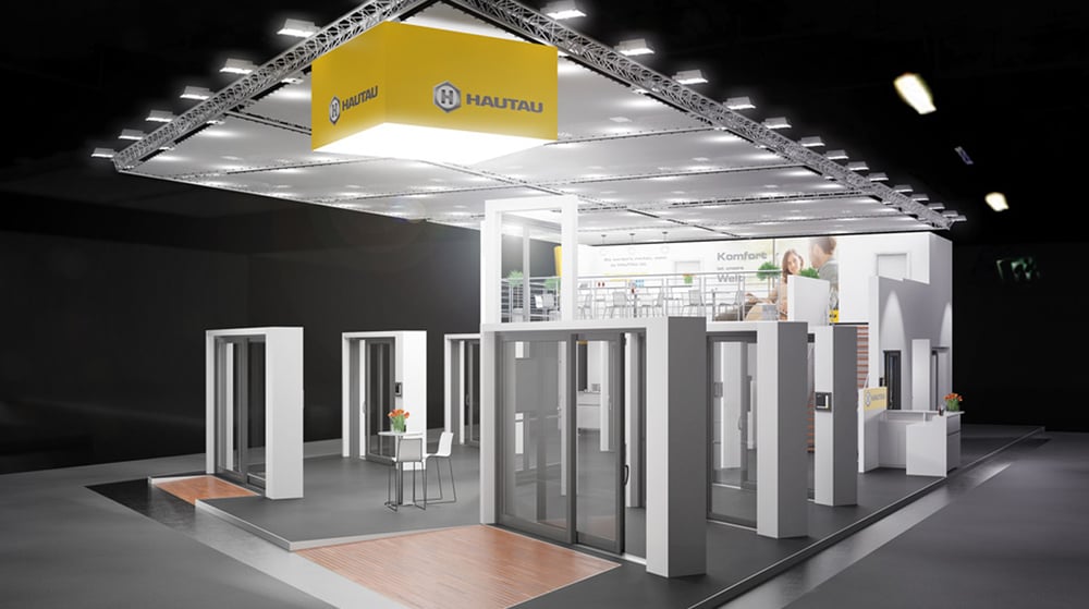 Interaktiver Messestand. 3D Visualisierung