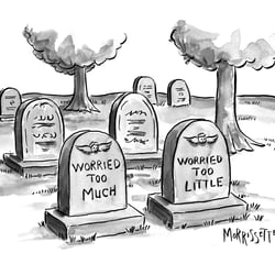 Worried Gravestones