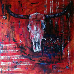 Longhorn Skull