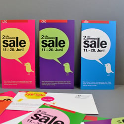 Werbemittel für einen clic Summersale