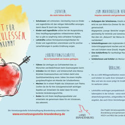 Plakat Lehrer Schulessen-Rezept 2