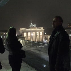 Akademie der Künste Berlin, Blick zum Brandenburger Tor. 20111109_8562