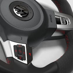 GTI-Lenkrad Ausschnitt